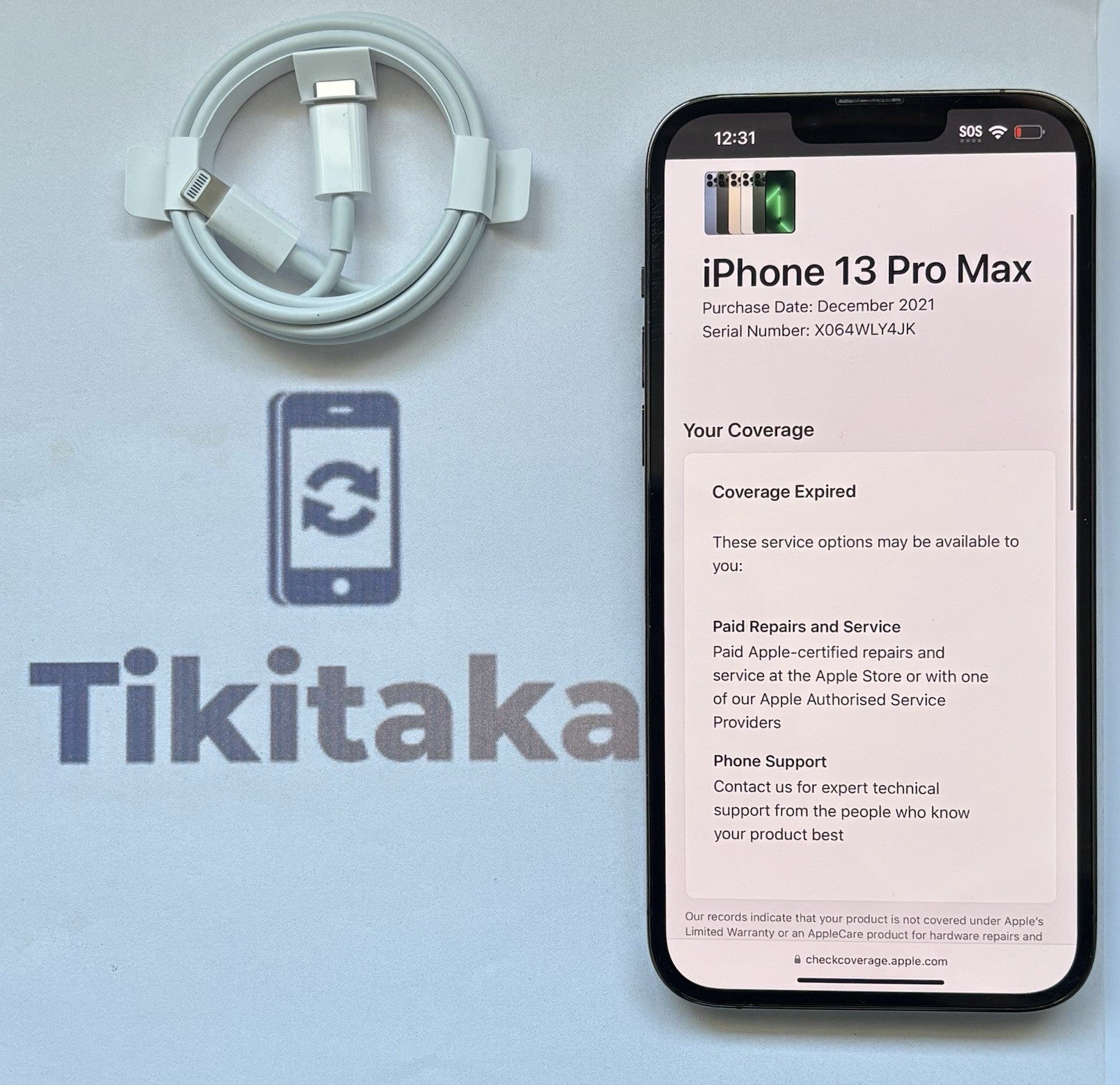 Apple iPhone 13 Pro Max - 128GB- Graphite- Unlocked (CA)