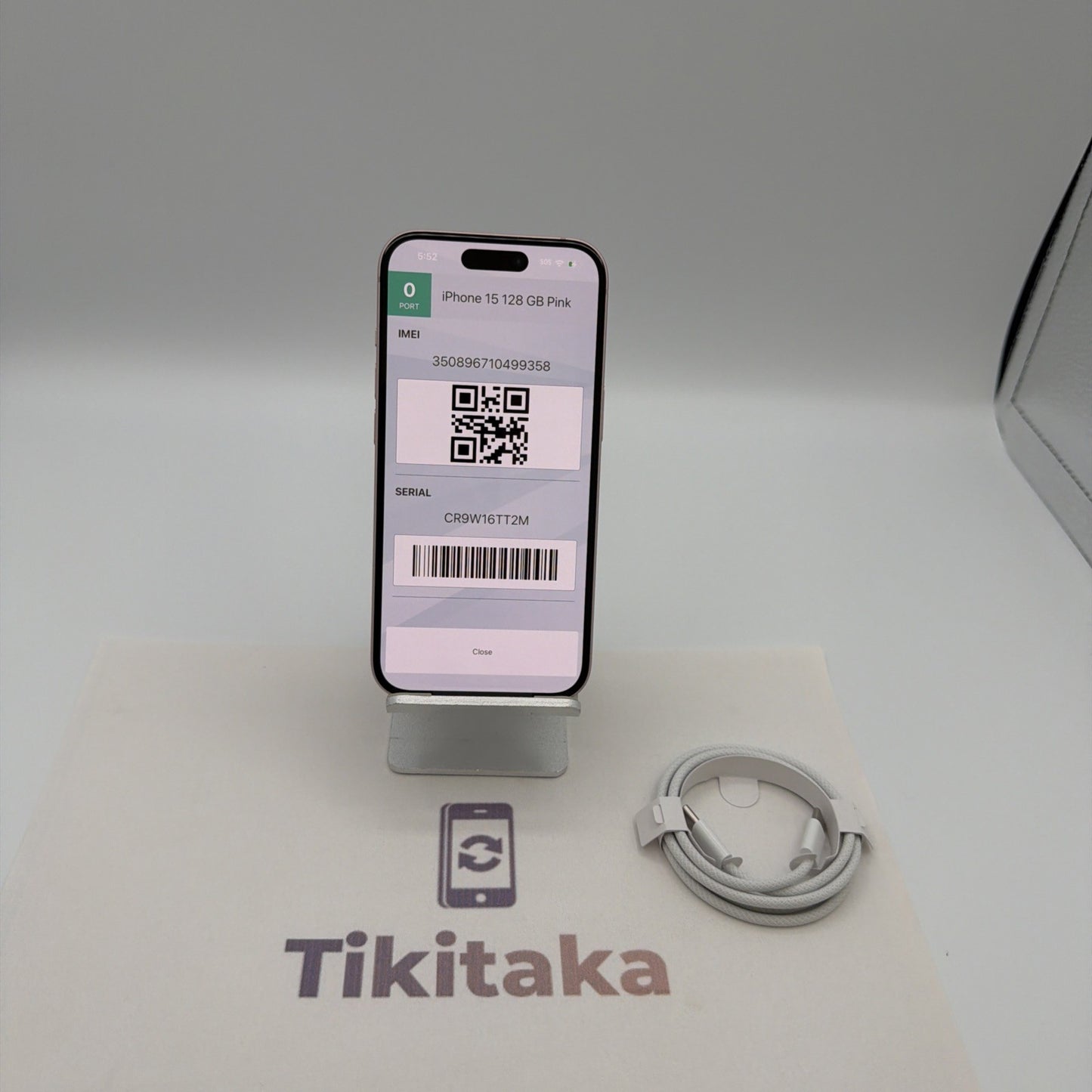 Apple iPhone 15 128GB- Great Condition- 86% Battery- Pink-  Unlocked