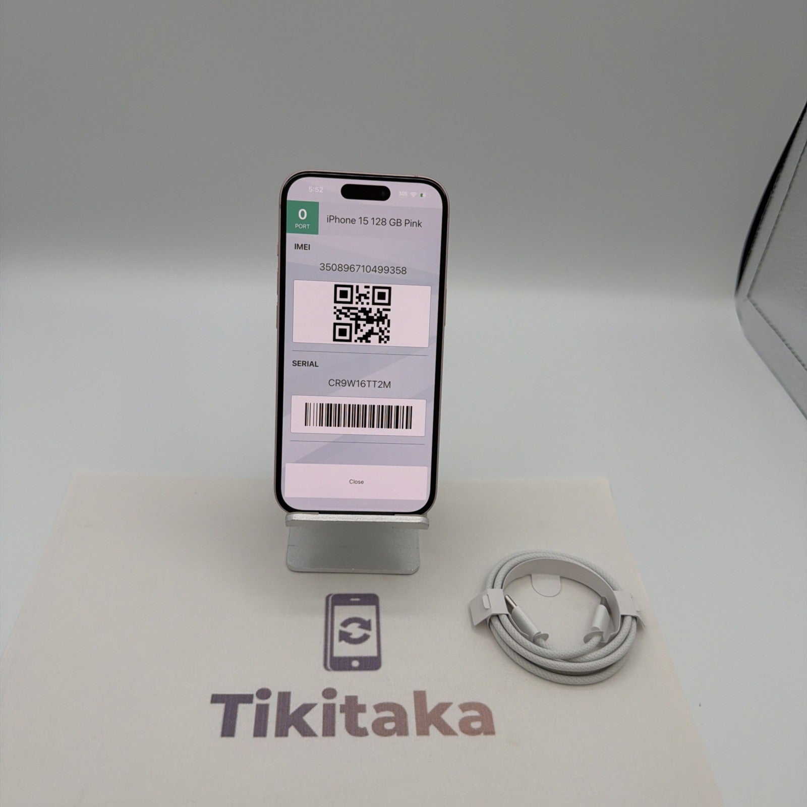Apple iPhone 15 128GB- Great Condition- 86% Battery- Pink-  Unlocked