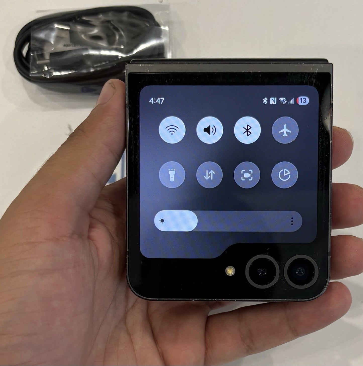 Samsung Galaxy Z Flip 6 256GB SM-F741W Black Fair Condition