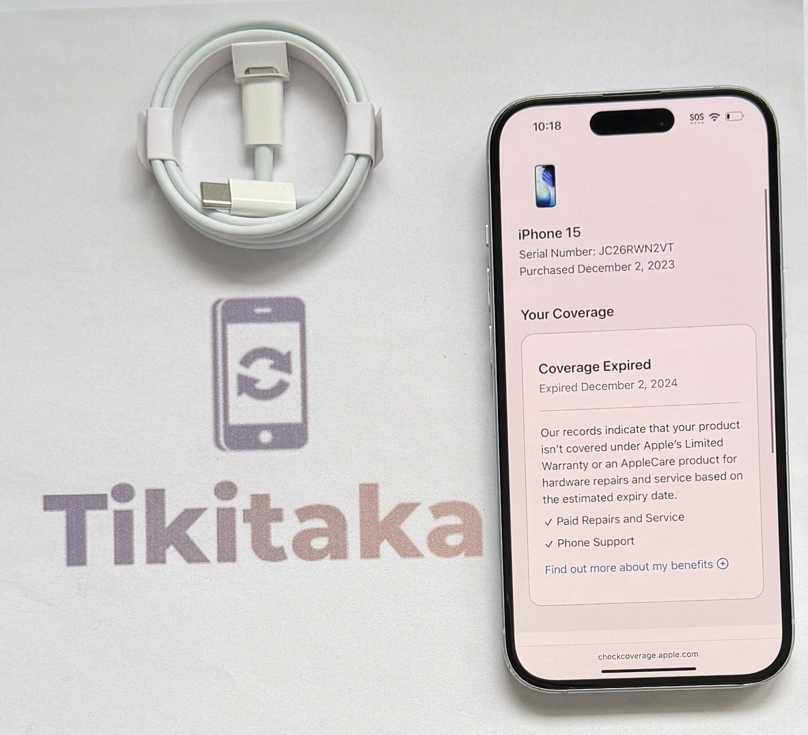 Apple iPhone 15 - 128 gb - Blue- Good Condition - Unlocked