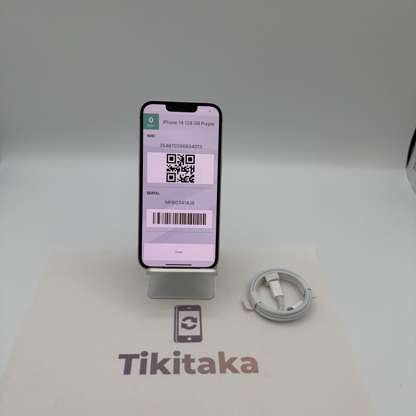 Apple iPhone 14 128gb- Good Condition- Unlocked- Purple- Physical SIM (CA)