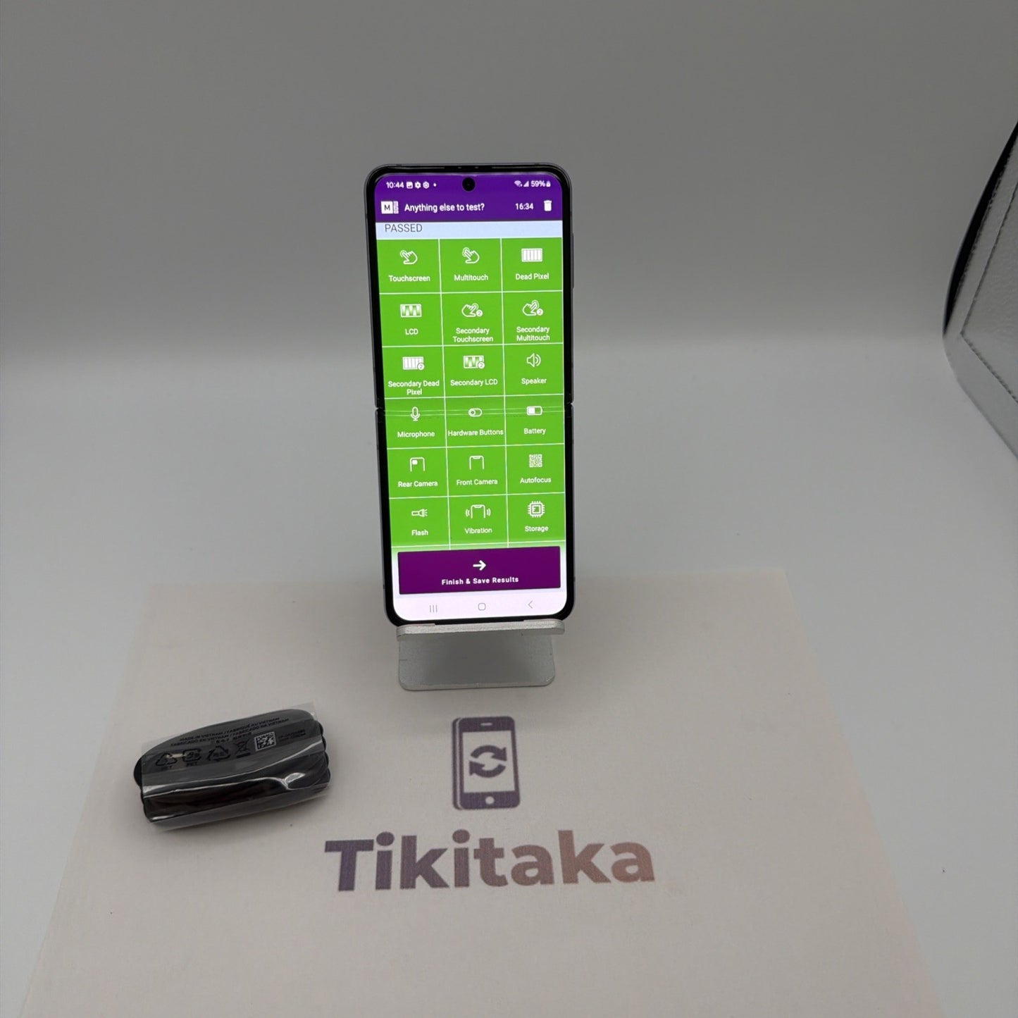 Samsung Galaxy Z Flip4 (SM-F721W) - 128GB Purple- Good Condition- Unlocked