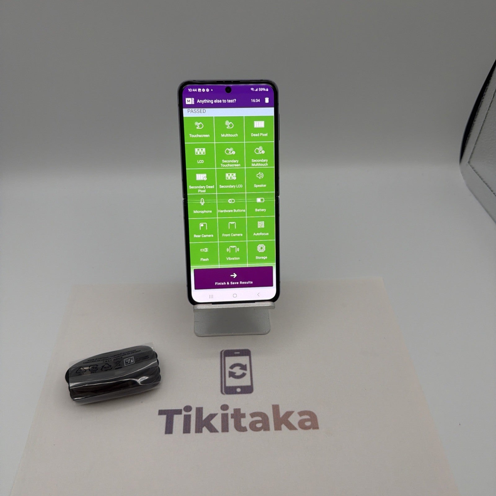 Samsung Galaxy Z Flip4 (SM-F721W) - 128GB Purple- Good Condition- Unlocked