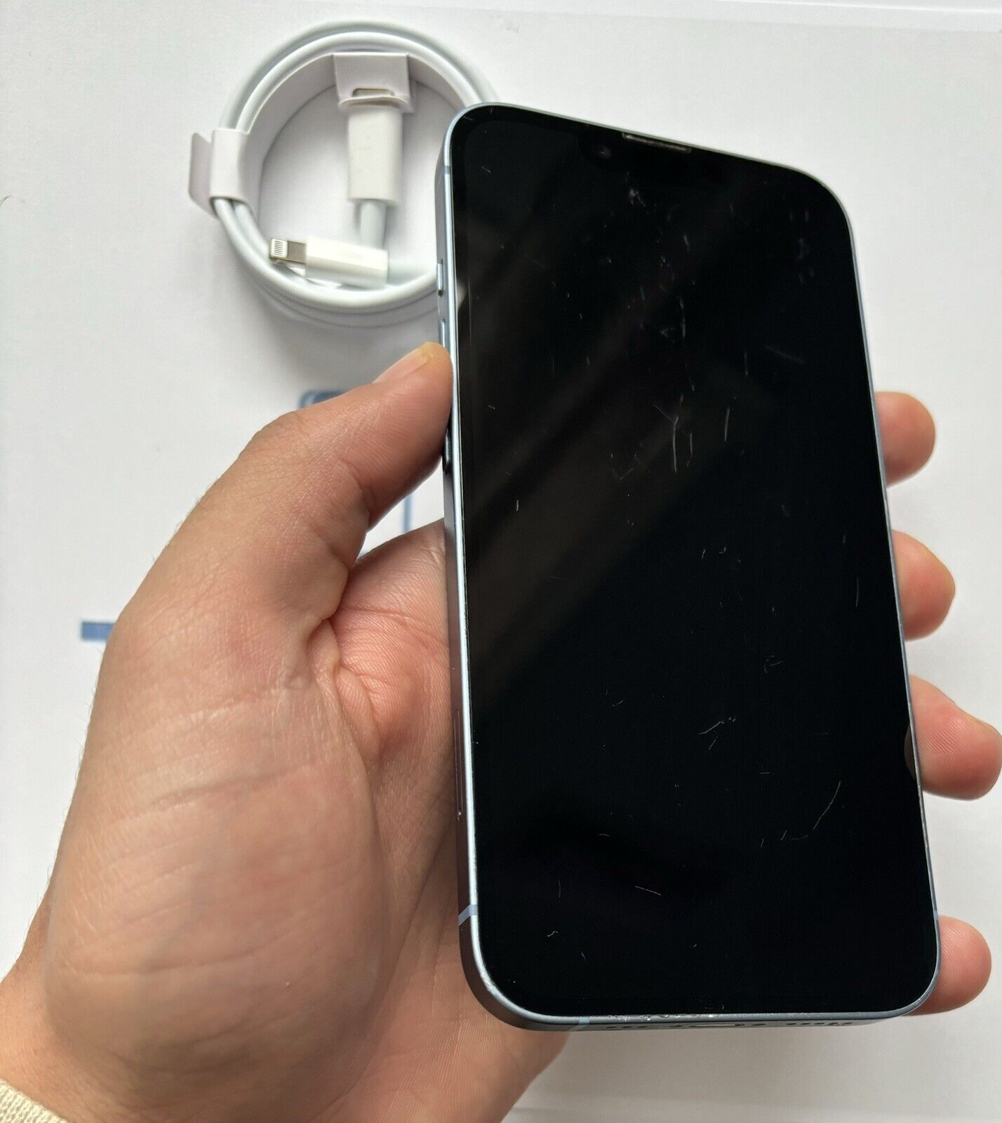 Apple iPhone 14 128GB - Blue- Fair Condition-  Unlocked