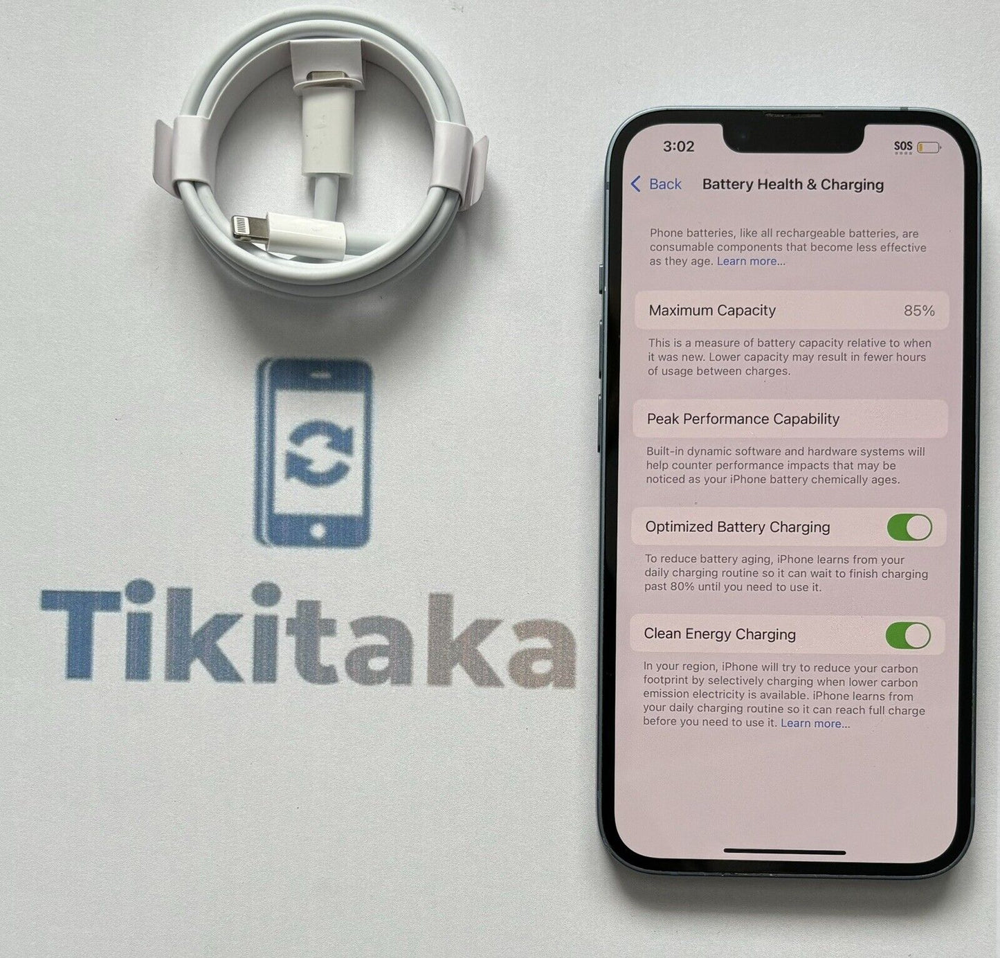 Apple iPhone 14 128GB - Blue- Fair Condition-  Unlocked