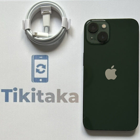 Apple iPhone 13 - 128 GB - Green (Unlocked)- 89% 🔋- Good Condition 