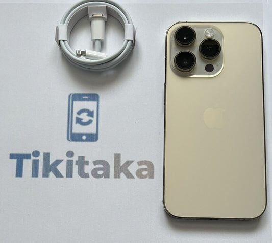Apple iPhone 14 Pro 128GB - Gold - Good Condition - Unlocked 