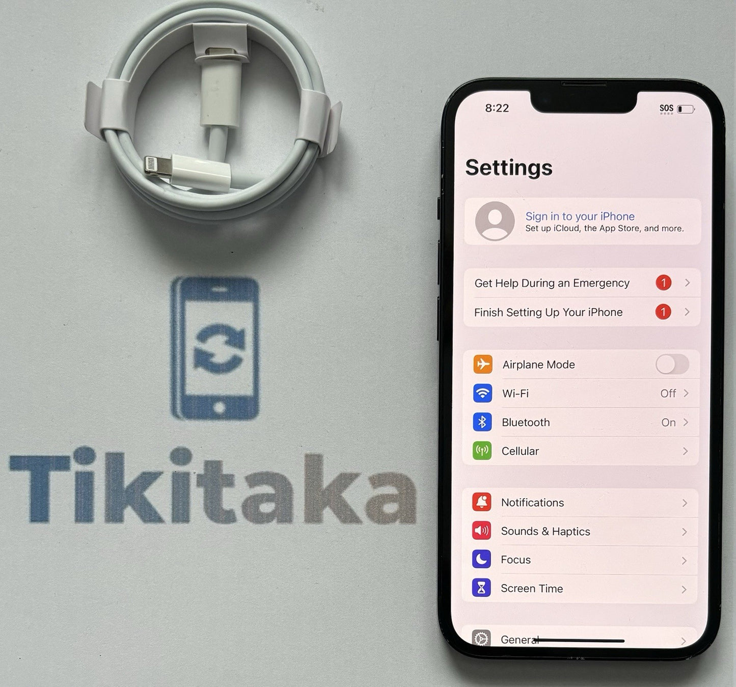 Apple iPhone 14 128GB - Black - Fair Condition- Unlocked