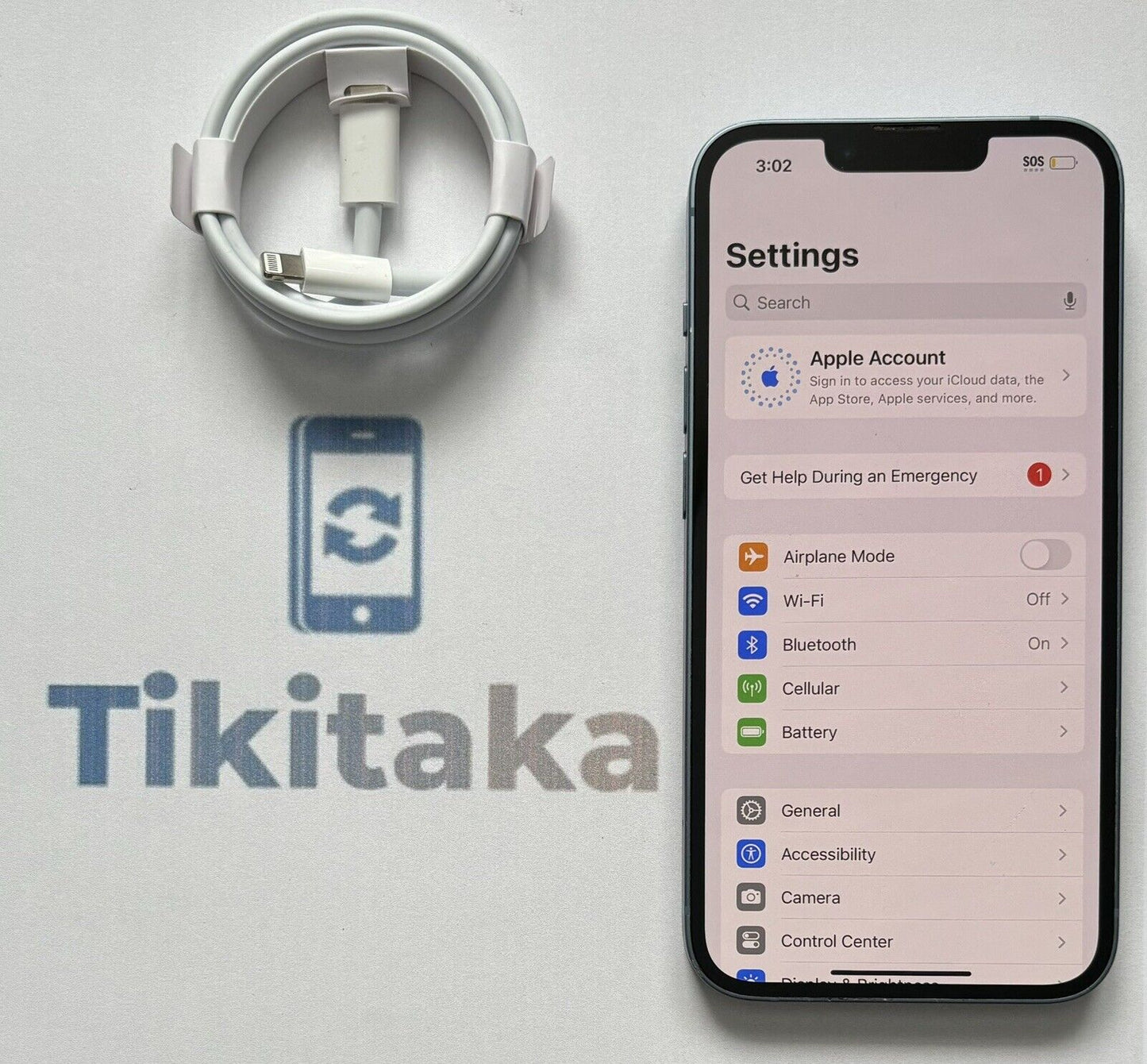 Apple iPhone 14 128GB - Blue- Fair Condition-  Unlocked