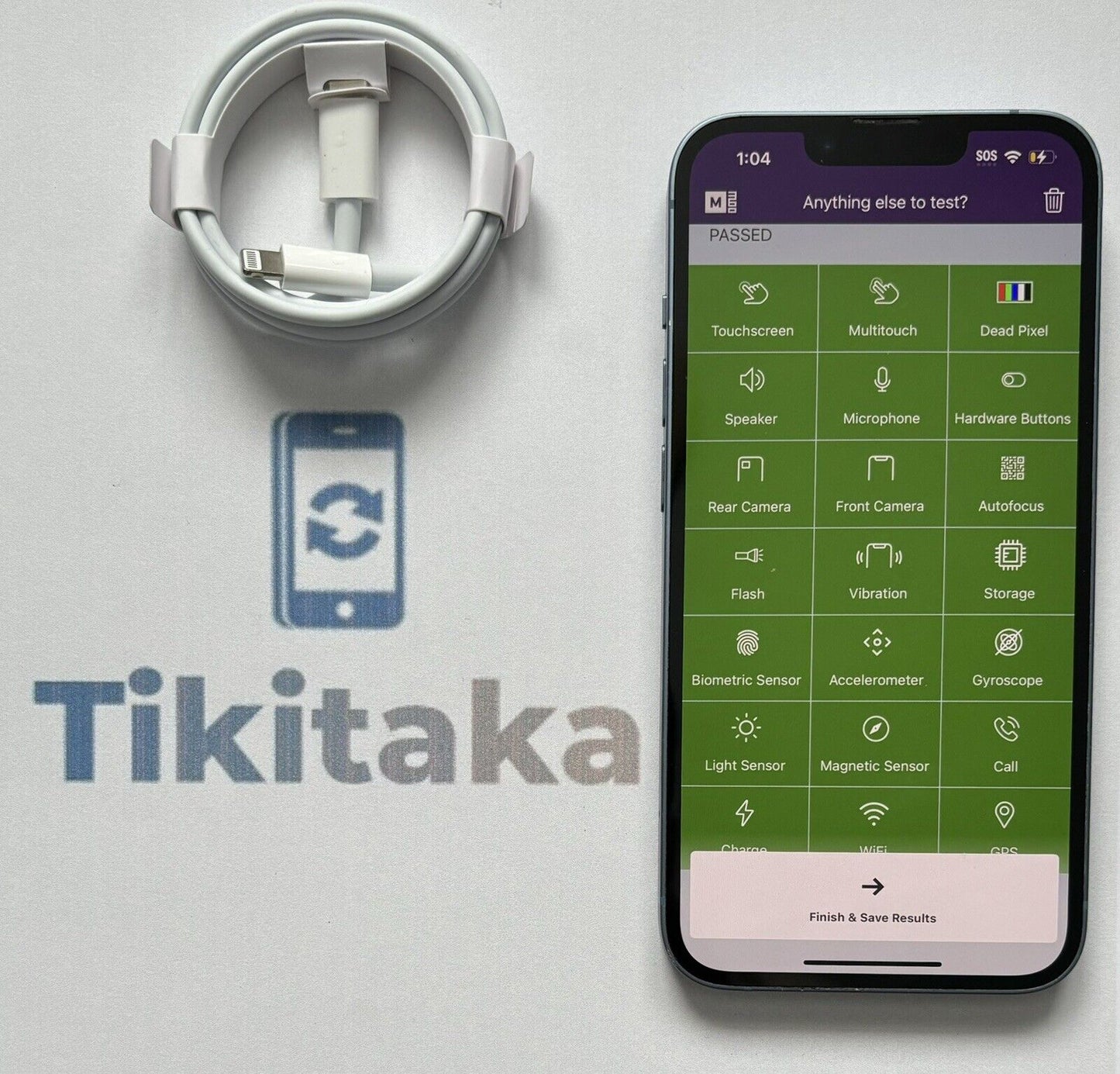 Apple iPhone 14 128GB - Blue- Fair Condition-  Unlocked